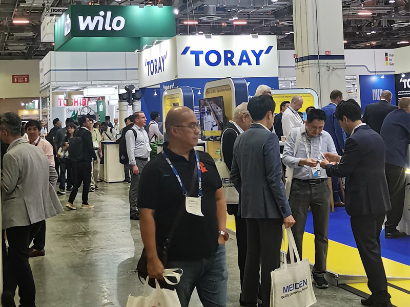 裕佳環保參加新加坡國際環保展